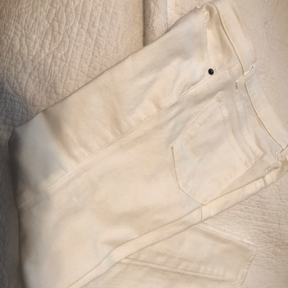 White Jean by J. Crew.
